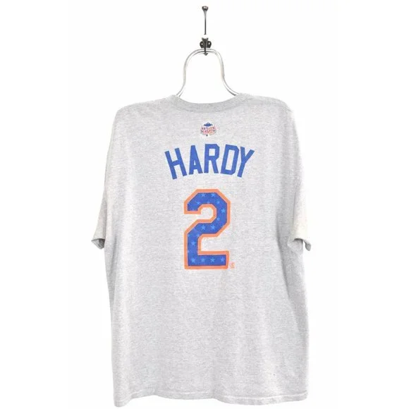 Vintage MLB shirt, J. J. Hardy grey graphic tee - AU XL - Picture 3 of 5